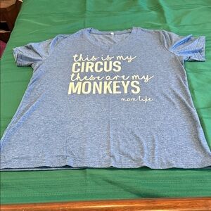 Blue Graphic T-Shirt